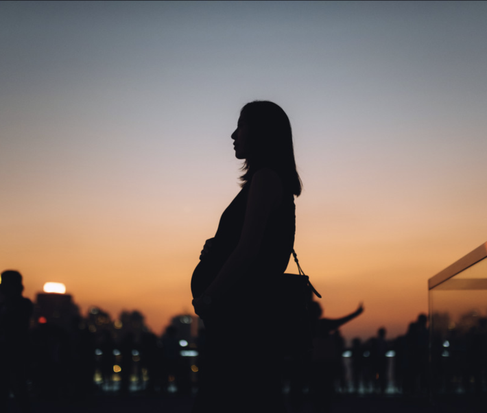 pregnant woman
