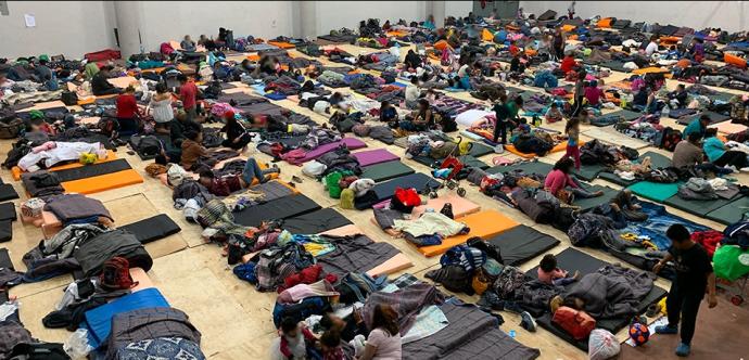 migrants en détention