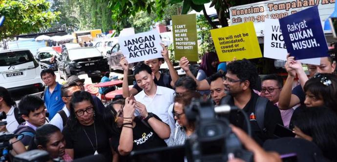 Manifestations en Malaisie