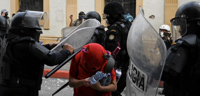 Usage excessif de la force Guatemala