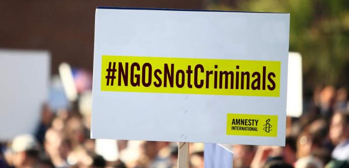 Les ONG ne sont pas criminelles