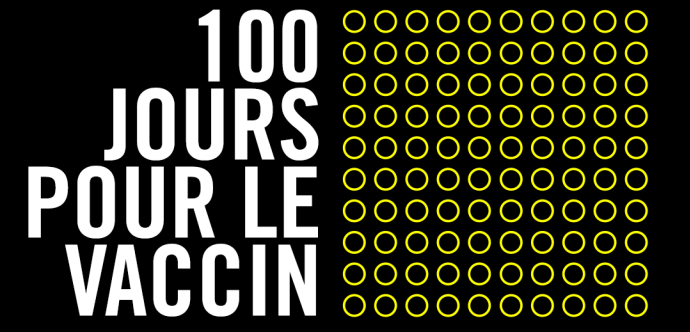 100 jours pour le vaccin