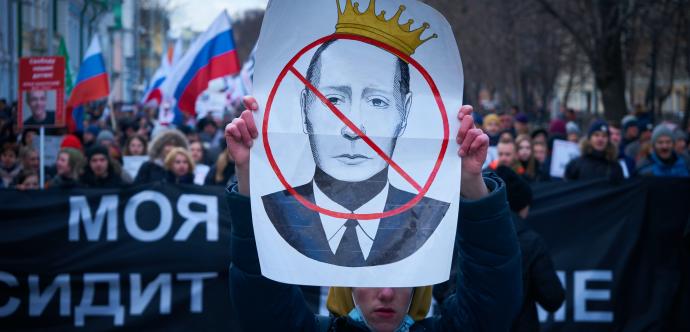Russie manifestation