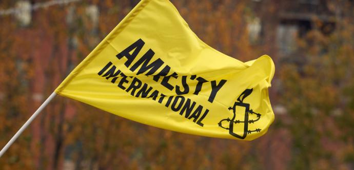 Drapeau d'Amnesty international