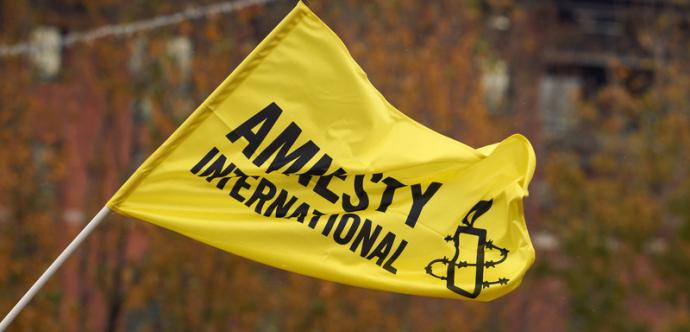 Drapeau d'Amnesty international