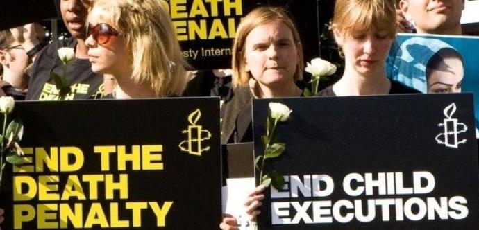 manifestation amnistie contre la peine de mort