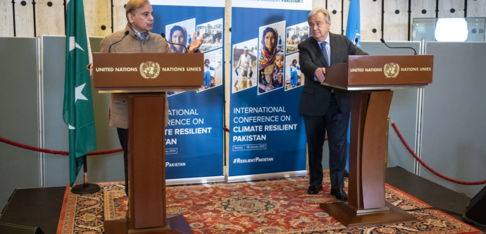 Rencontre entre des représentants de l'ONU et du Pakistan