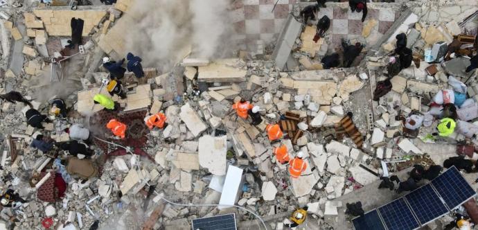 décobre du seisme en turquie et syrie