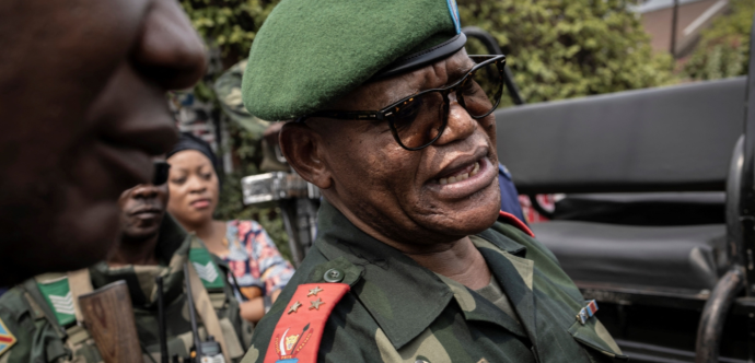 Photo de Constant Ndima Kongba en uniforme