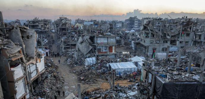 Ruines à Gaza