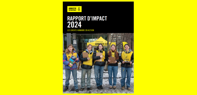 Couverture du rapport d'impact