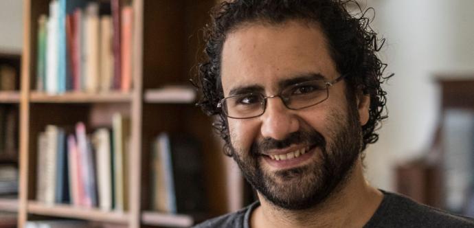 Photo portrait de Alaa Abdel Fattah 