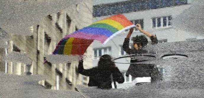 drapeau coloré 
