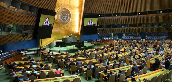 La secrétaire générale d'Amnesty demande une réponse ferme face aux défis urgents liés aux droits humains lors de l'Assemblée générale de l’ON