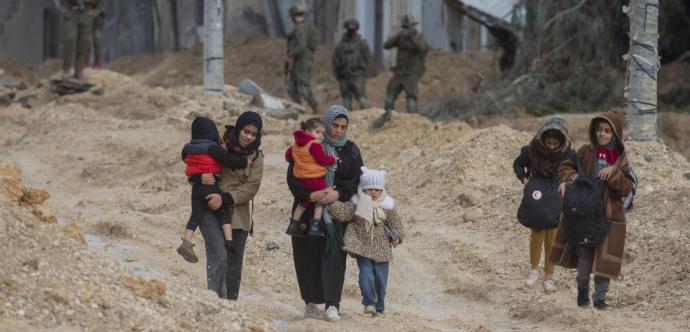 famille palestinienne 