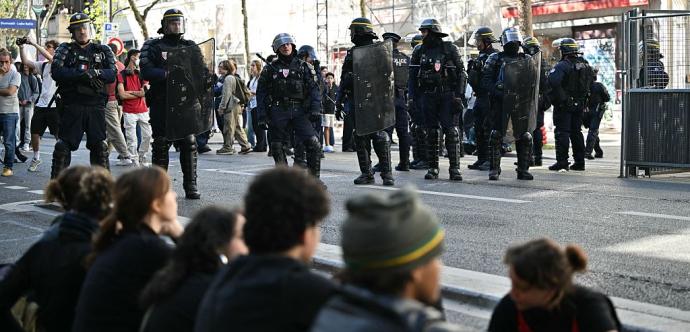 Protestations France