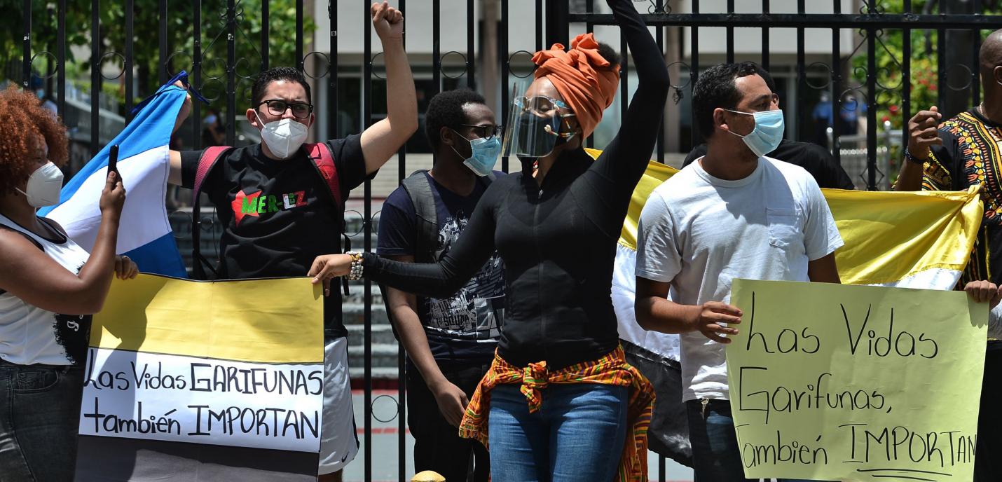 Manifestation contre les disparitions inquiétantes de militants autochtones au Honduras 