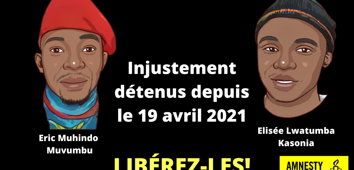 Elisée Lwatumba Kasonia et Eric Muhindo Muvumbu