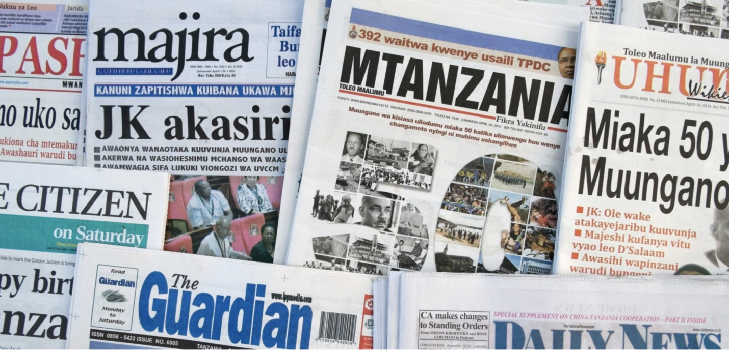 Journaux Tanzaniens