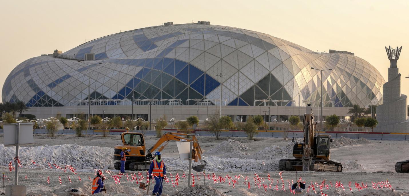 Stade de la coupe du monde au Qatar