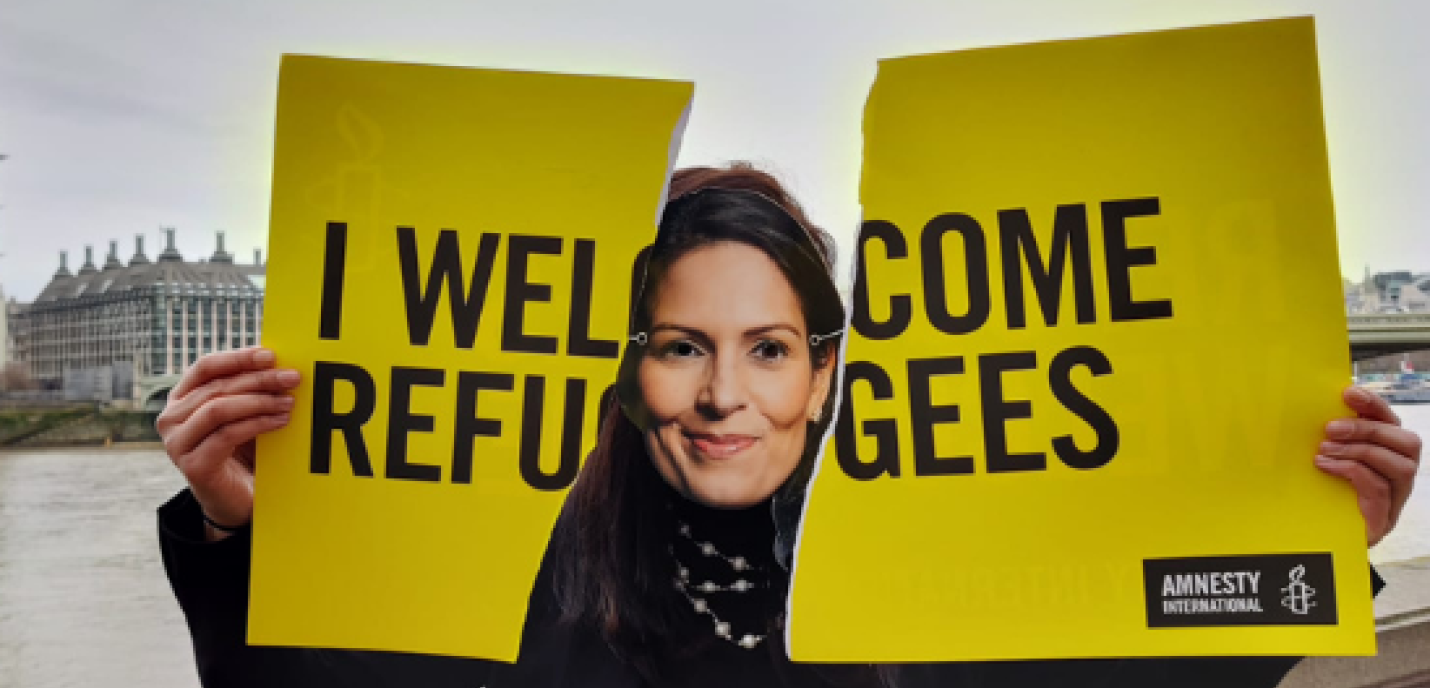 I welcome refugees 