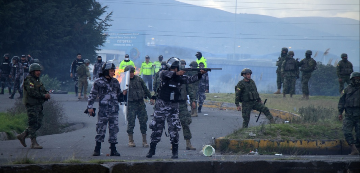 Forces policières en Equateur