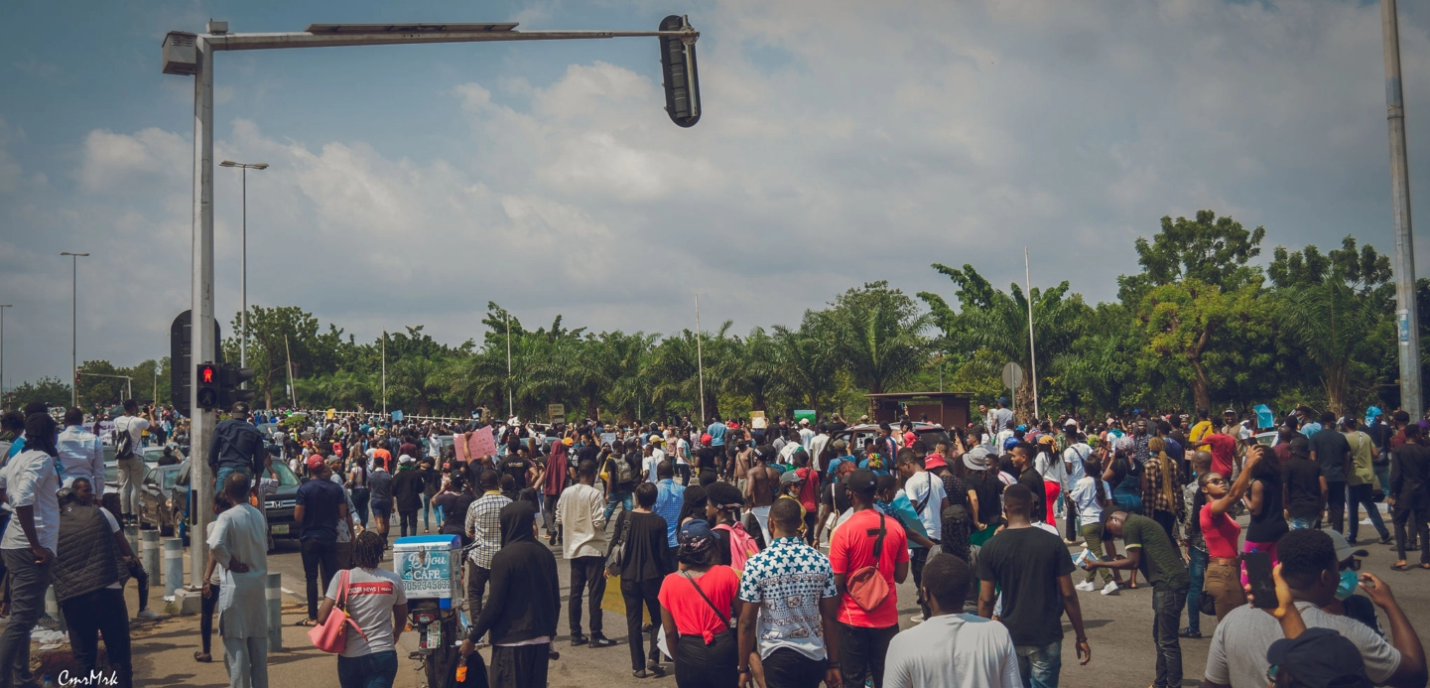 Manifestation au Nigeria #EndSARS