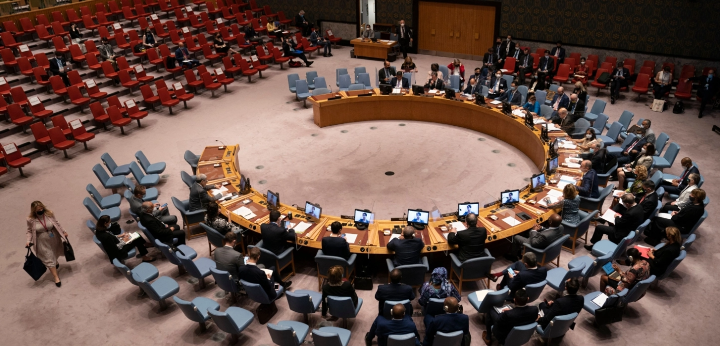 Le Conseil de sécurité des Nations Unies vu d'en haut