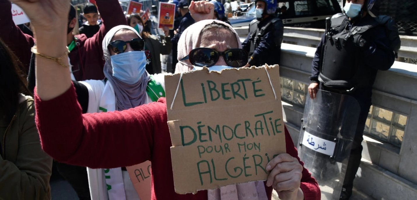 Manifestation en Algérie 