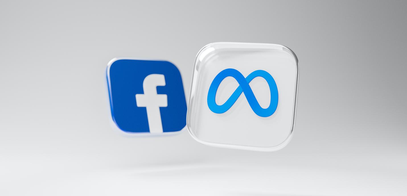 Logo de META et Facebook