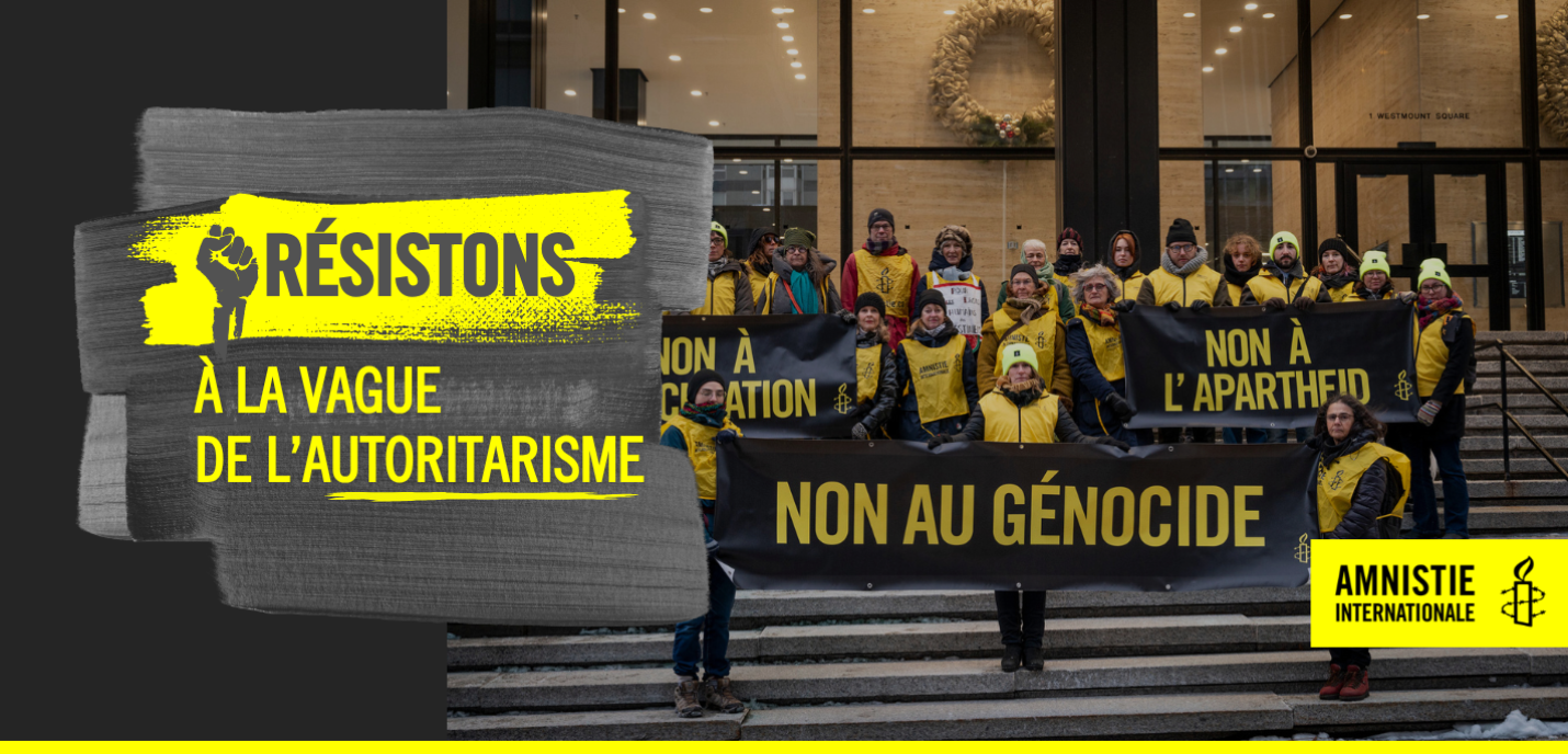 Résistons à la vague de l'autoritarisme - 12 avril - Ottawa