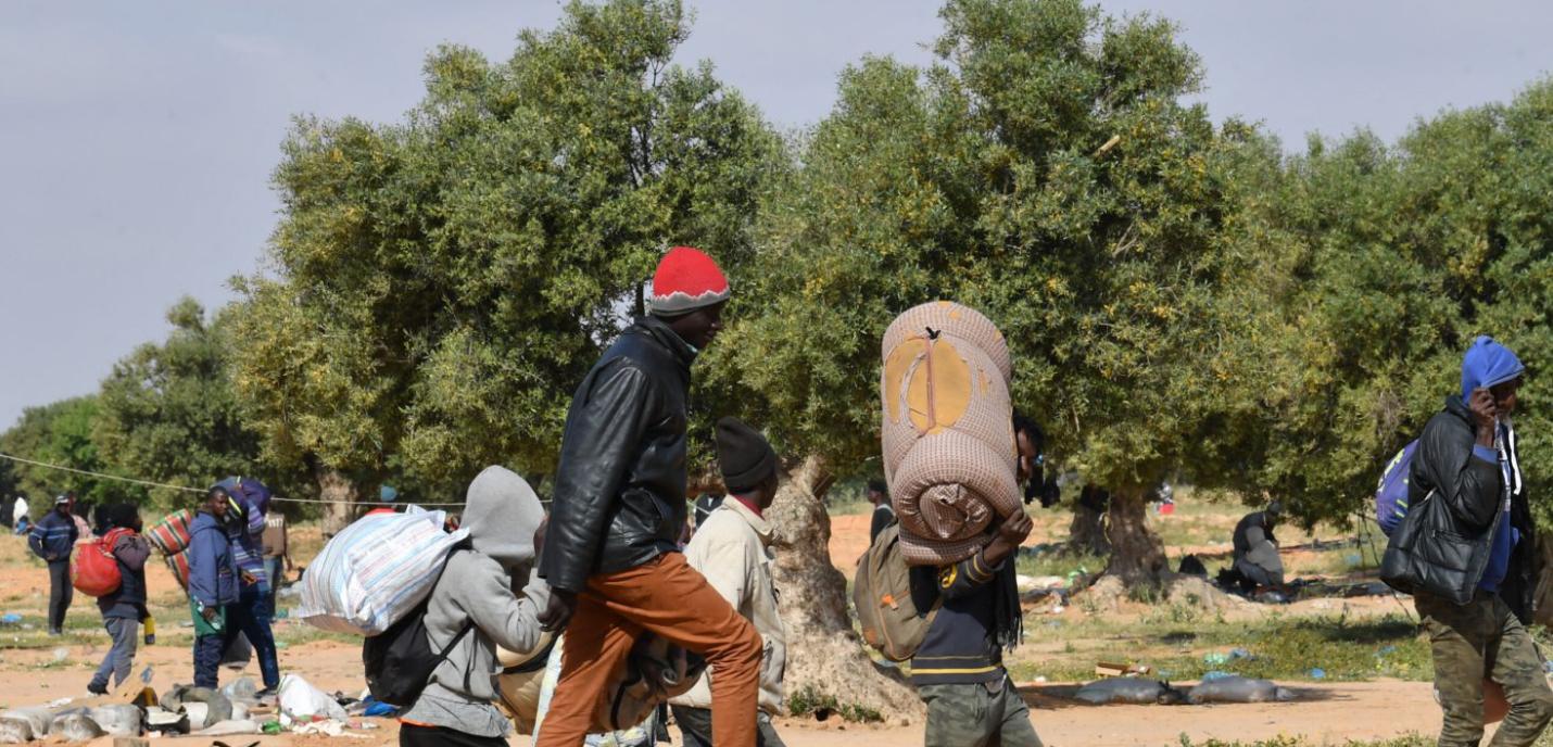 Migrants in Tunisia