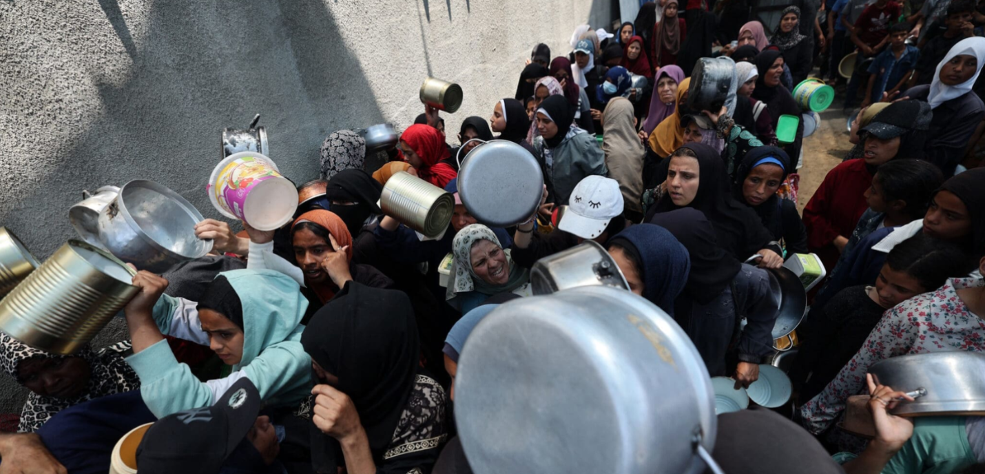 Famine à gaza