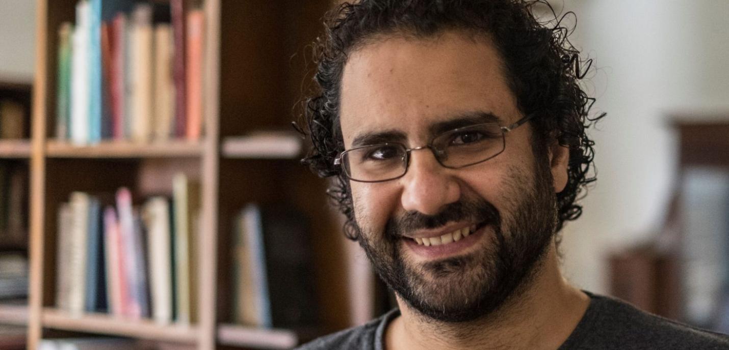 Photo portrait de Alaa Abdel Fattah 