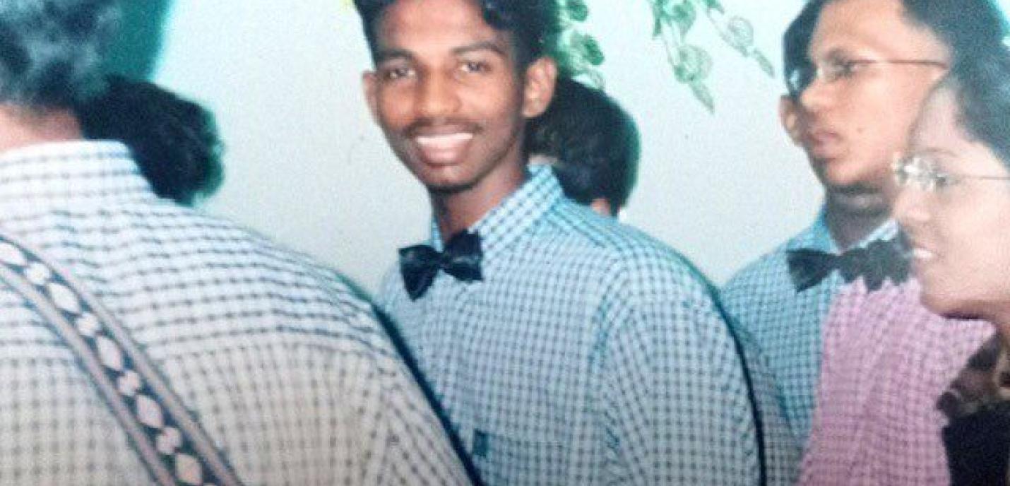 Portrait d'une jeune malaisien 
