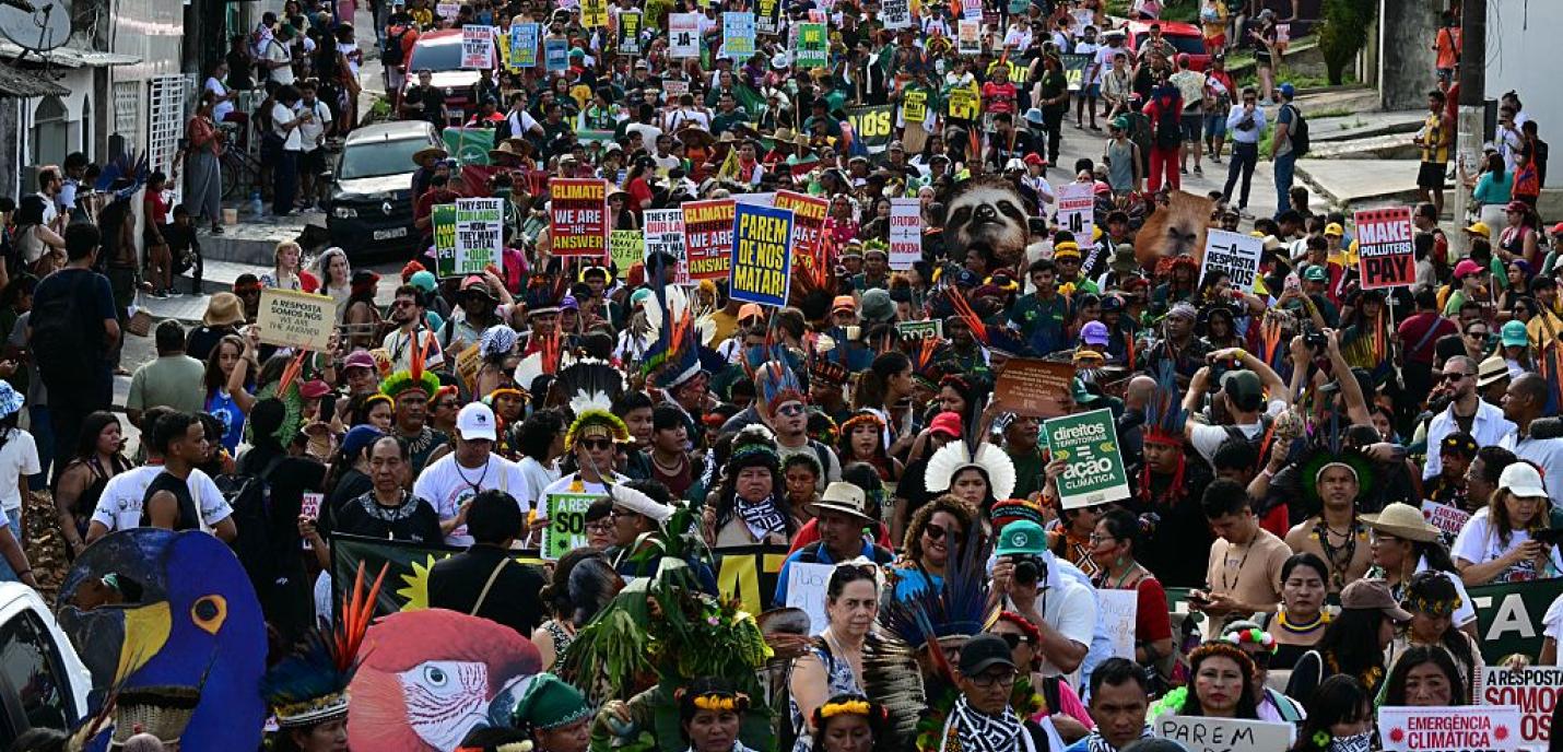 Manifestation pour la COP30