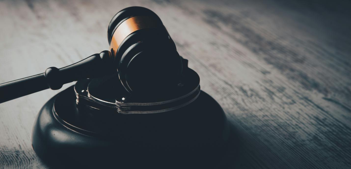 un maillet de justice