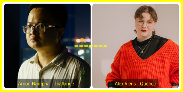 Arnon Nampha (Thaïlande) et Alex Viens (Québec)