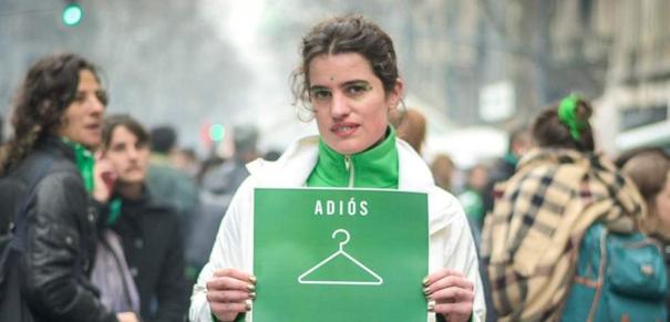 Manifestation pour le droit à l'avortement