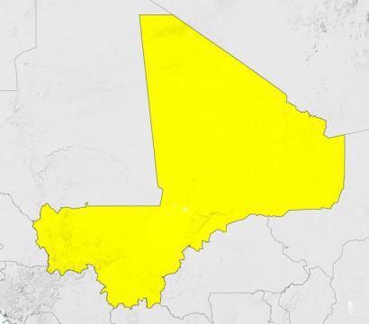 Carte du Mali