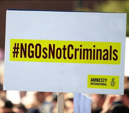 Les ONG ne sont pas criminelles