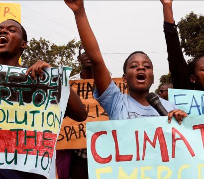 Pancartes pour le climat