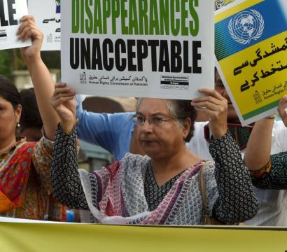 Manifestation au Pakistan