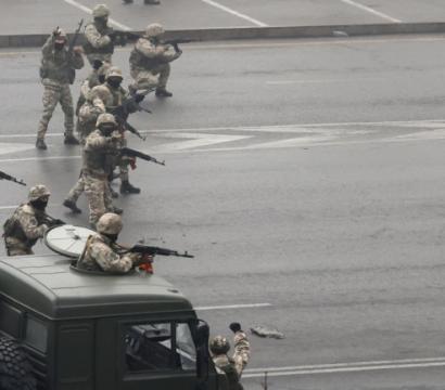 Police au Kazakstan