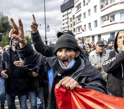 Manifestation en Tunisie