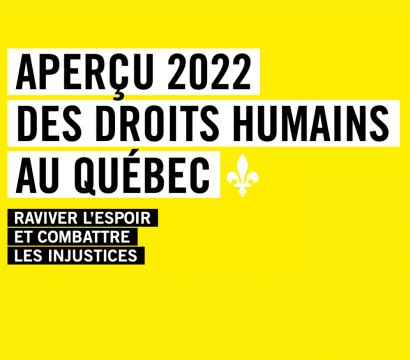 Aperçu des droits humains au Québec