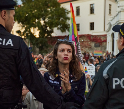 Manifestation LGBTI en Slovaquie