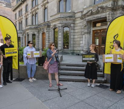 Mobilisation pour la fin de la détention