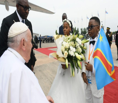 Le Pape en visite en République démocratique du Congo 