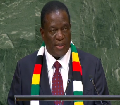 Emmerson Mnangagwa Président de la République du Zimbabwe